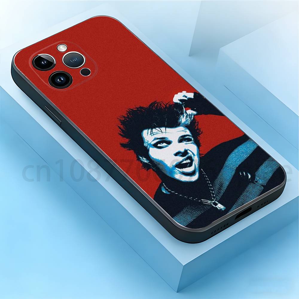 Yungblud Phone Case For iPhone 17,16,15,14,13,12,11,Pro,Max,Plus,Mini, Anti Fall Black Matte Soft Bumper iPhone17