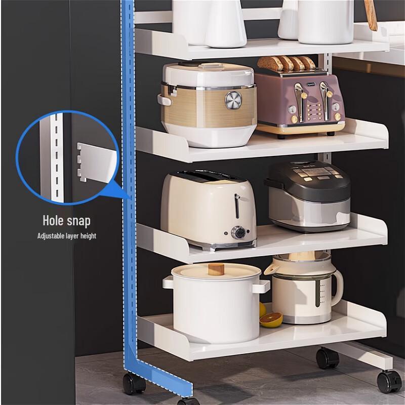 Yingbai Slim Rolling Kitchen Storage Cart