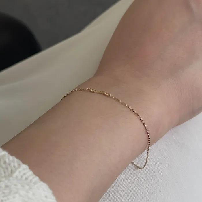14k Tide bracelet