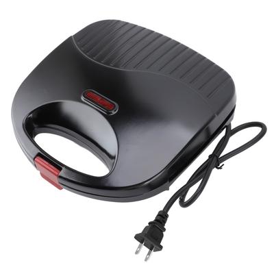 750W Elektrischer Panini-Grill Aluminium Doppelseitige Antihaftplatte Panini-Grill Sandwichmaker