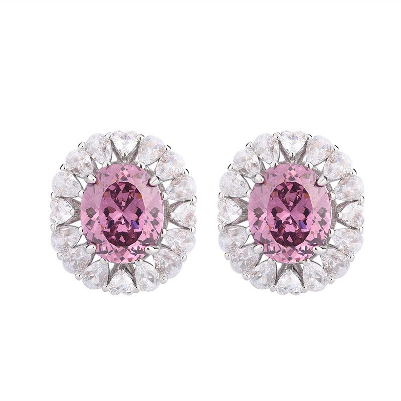 Jewelry Simulation Bird'S Nest Cut Dry Rose Egg-Shaped Luxury Setting Temperament Set 18 * 20