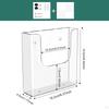 Acrylic Brochure Holder Literature Clear Flyer Display Stand Wall Mount Organizer for