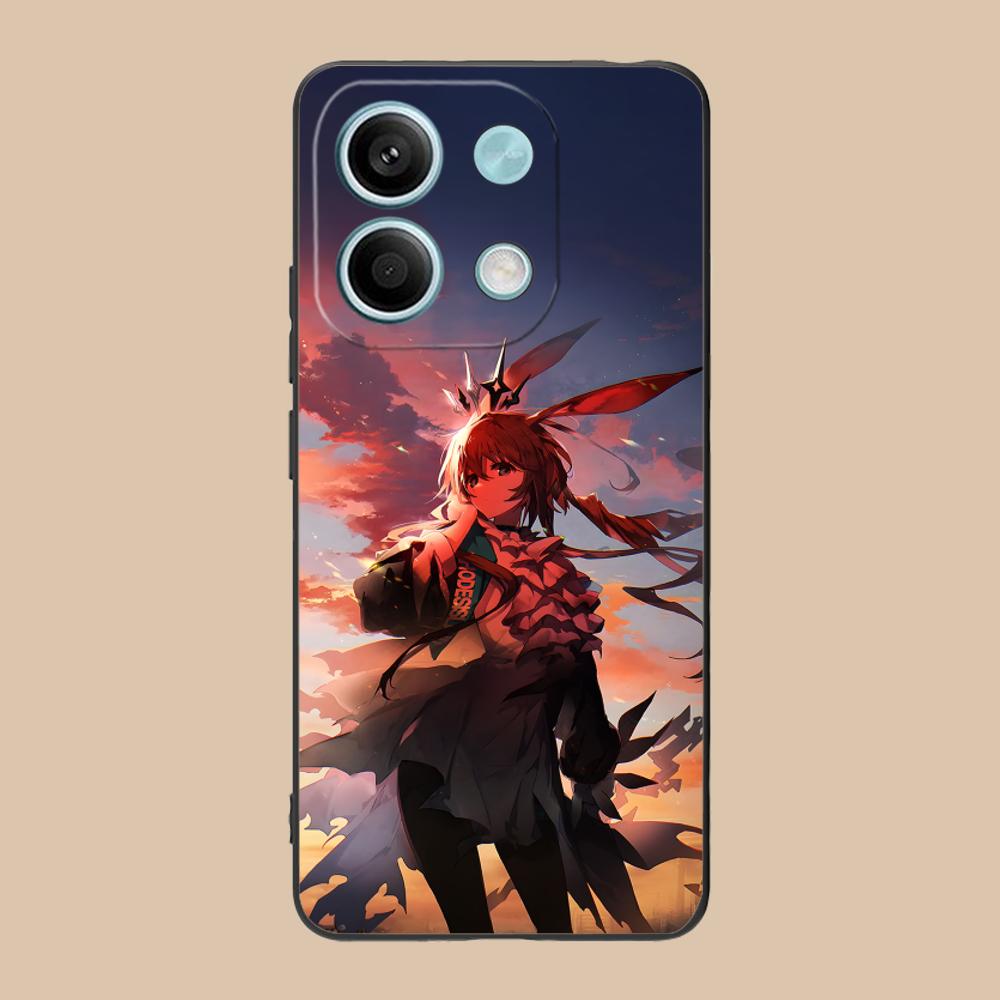 Arknights Amiya Mobile Phone Case for Xiaomi 15 14 13 12 Mi 11 T Ultra Lite Pro S X 5G Colour Printing Protective Luxury Pretty