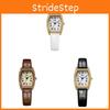Gadi Vintage Roman Style Leather Strap Quartz Watch For Women Fashion Accessories