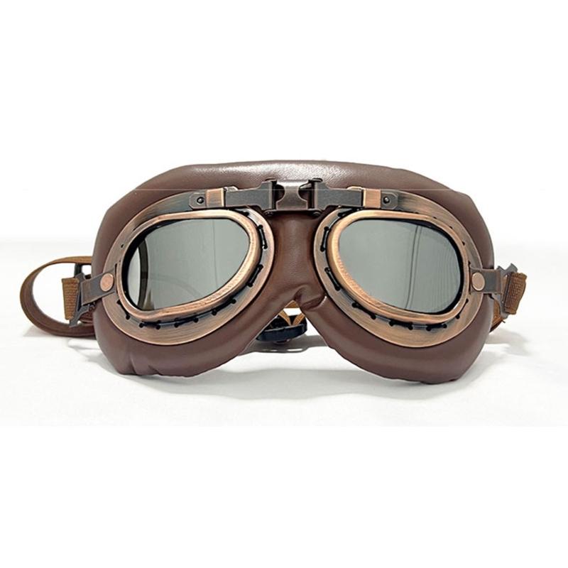 Retro Protective Eyewear For Canines Pet Dog Windproof Design Suitable For Mountain Journey Outdoor Play