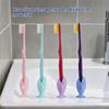 1Pcs Toothpaste holder Silicone Cute Whale Shaped Silicone Toothbrush Holder Non Slip Suction Base For Kids Bathroom Daily Use