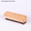 1/3Pcs Horse Hair Wood Brush Handle Dashboard Details Polishing Leather Shoe Care And Cleaning Shoe Brush And Cleaning Brush