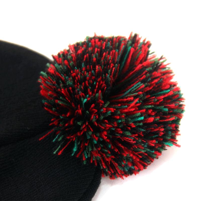 LED Flashing Multicolor Christmas Knit Hat - European & American Design