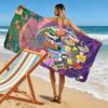 Bojack Horseman Print Beach Towel, Large Soft Quick Dry Towel for Beach Camping Swimming