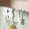Iron Hooks Door No Drill For Cabinet Bathroom Storage Home Tool Organization