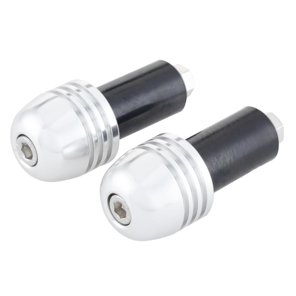 Kijima 204-1343 Motorcycle Parts Bar End Cap Big Head D22.6 L26 Universal Silver