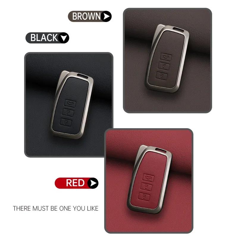 Alloy Auto Key Fob Case Cover Fit For Lexus Nx Gs Rx Is Es Gx Lx Rc 200 250 350 Ls 450H 300H Key Fob Automotive Cover Key Ring Keyring Auto