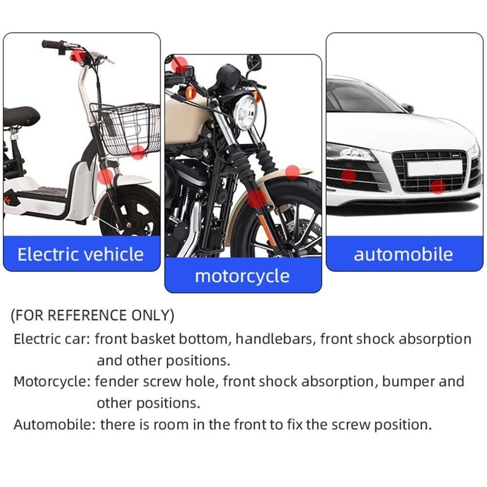 Car Work LIghts Motorcycle LED Dual Color Mini Lens Headlight Driving Light Fog Lamps Motorcycle Headlights SUV UTV Spotlight