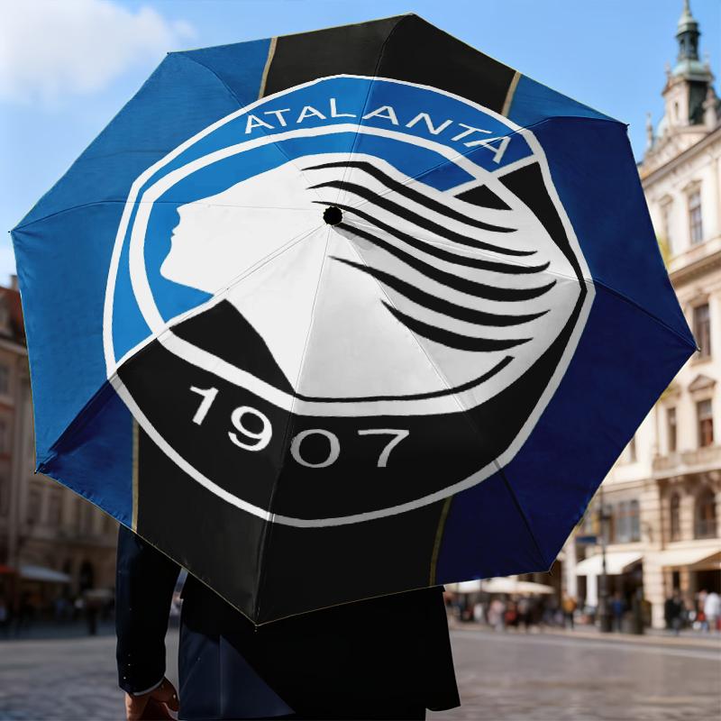 Atlanta Football Club Umbrella Folding umbrella, automatic umbrella 8-Frame for Travel, camping Use Gift for Halloween Christmas
