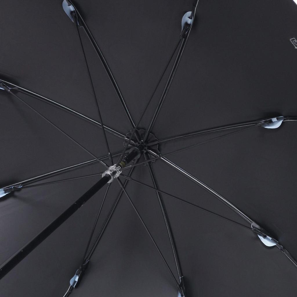 Moonbat Solfeggio Mode Long Perfect for and Rain or Premium Light Heat and UV Cityscape Blue Women's Parasol, Umbrella, Commuting, School, Shine,