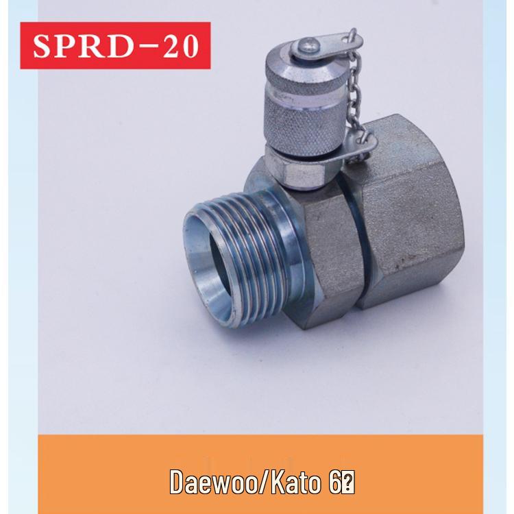 Excavator Hydraulic Pressure Gauge Adapter Set