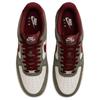 Nike Air Force 1 07 LV8 Cachi Cargo Rosso Scuro Team Sneakers Unisex Grigio Avorio Pallido FQ8714-302
