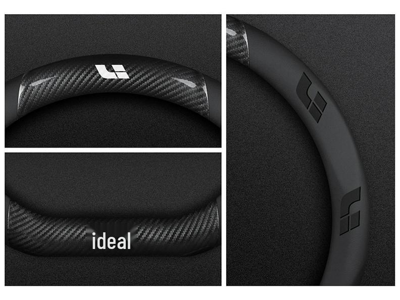 Applicable Ideal ONE L7 L8 L9 Universal Ultra-thin Suede Steering Wheel Cover - Four Seasons