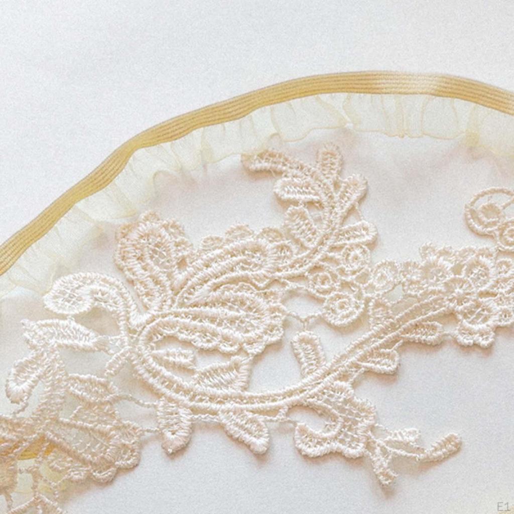 2 Pieces Bridal Garters Wedding Garter Set Thigh Rings Stretch Floral Pattern Lace Leg