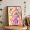 Disney Rapunzel Pascal Painting Kit Canvas DIY Home Decor Gift