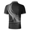 Herren Kleidung Sommer Neu Kurzarm Business Casual Kragen Golf Poloshirt 100% Polyester