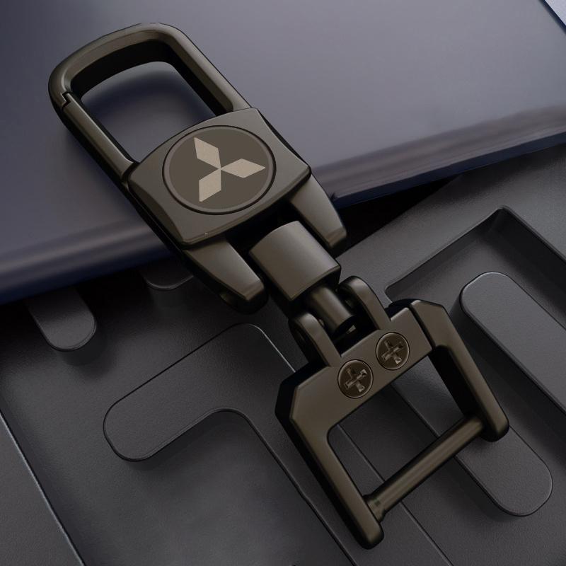 cxbkdv1 Car Keychain Gift Key Rings Keyring For Mitsubishi Outlander Lancer ASX Pajero L200 Colt Xpander Grandis Mirage Auto Accessories