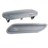 Side Indicator Lens White Clear Lens Front Side Marker Direct Replacement Clear Lens Housing OE Part Numbers Included