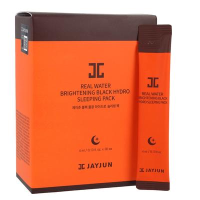 Real Water Brightening Black Hydro Sleeping Pack 30 Szt. - Maseczka Nocna