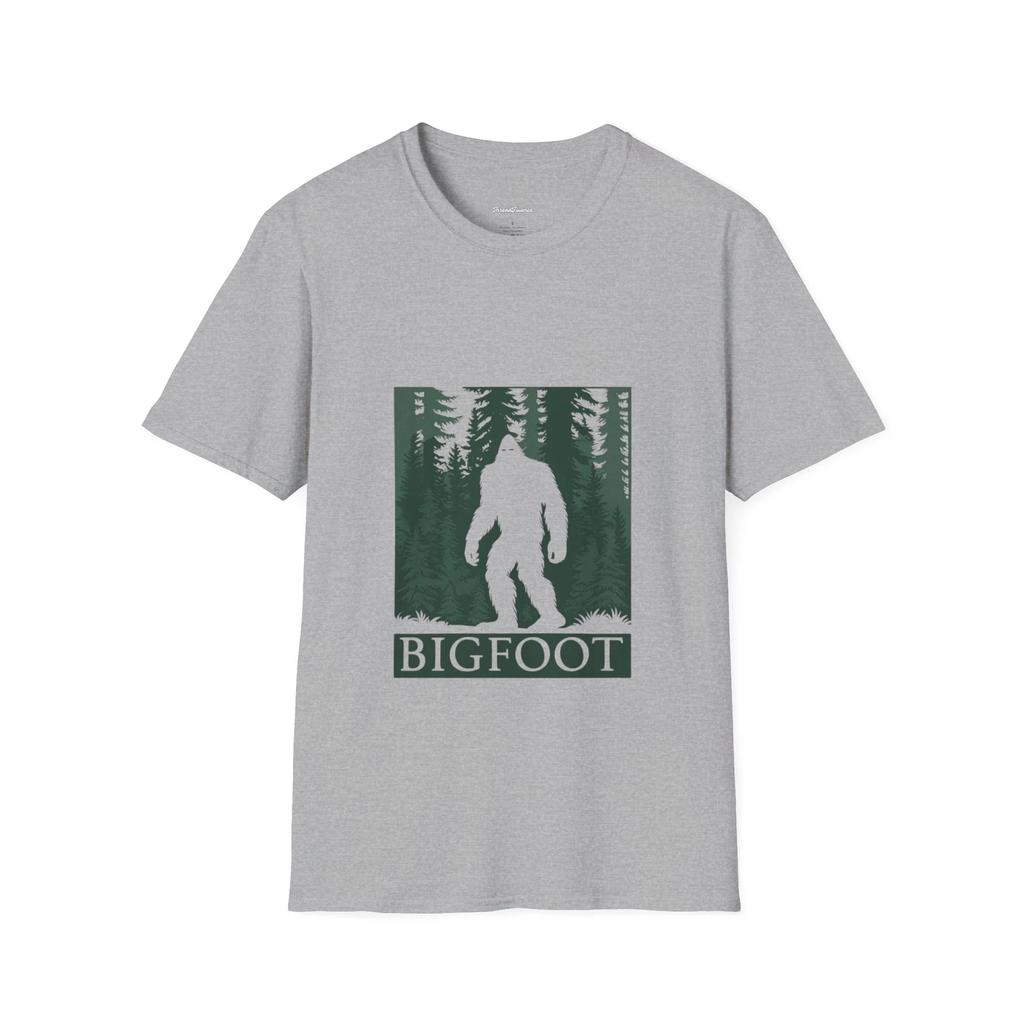BigFoot T-Shirt - Simple Creative Design for Outdoors, Nature Lovers, Gifts