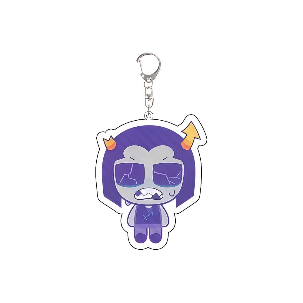 

Game Acrylic Keychain Gamzee Makara Equius Zahhak Eridan Ampora Terezi Pyropet Cute Backpack Accessories Valentine s Day Gift