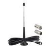 High Gains FM Telescopic Antennas with 3 Adapter TV Antenna Indoor 75 Ohm DAB Radio Replacement Antenna for Home Stereo Receiver