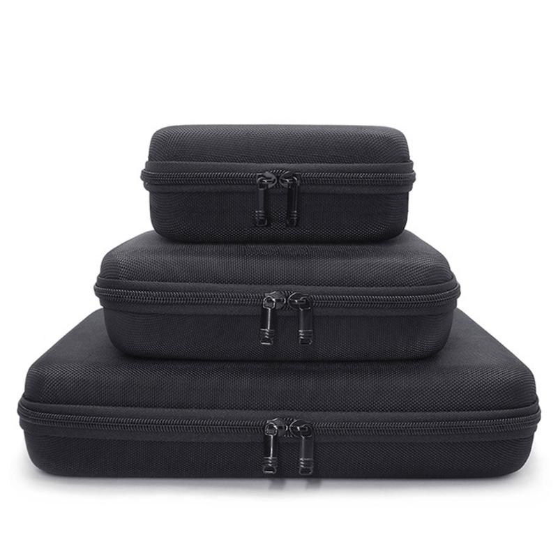EVA Hard Case Storage Bag Organizers With Customizable Sponge Dividers For DSLR Drones And Digital Accessories