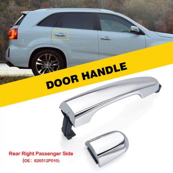 For 2011-15 Kia Sorento Car Exterior Rear Right Outer Door Handle Passenger Side
