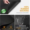 1pc-Pu Leather Countertop Draining Mat Kitchen Bar Drain Pads Absorb Water And Dry Quickly For Washstand Bathroom Floor Mats
