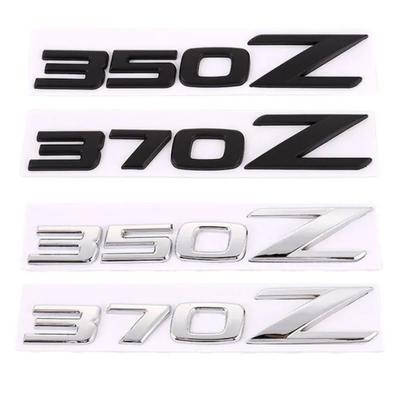 1Pcs 3D Metal Car Rear Sticker Logo Emblem Badge Sticker Decal For N/issan 350Z 370Z F/airlady Z Z3 Z34 Car Styling Accessories
