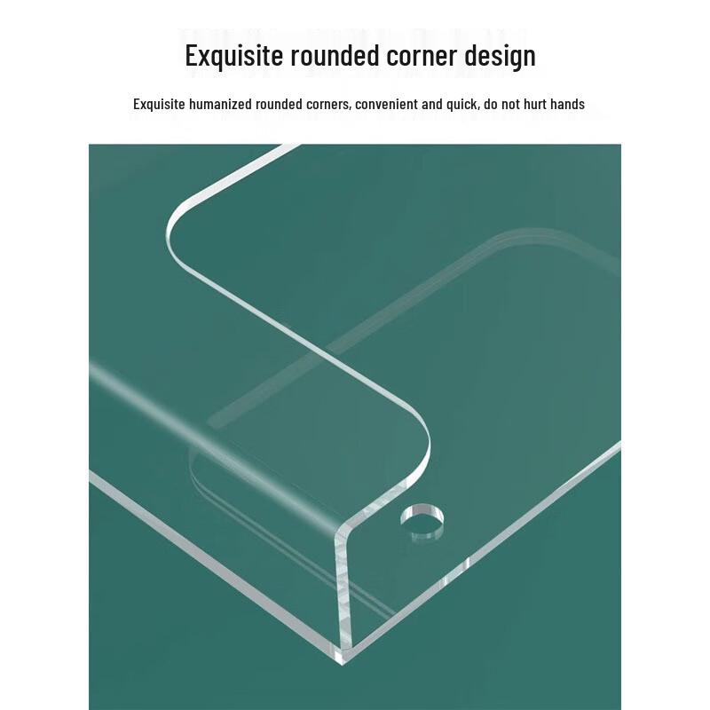 XINFA A5 Wall-Mounted Acrylic Document Holder