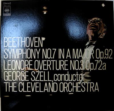 LP Schallplatte GEORGE SZELL CLEVELAND ORCHESTRA Beethoven Symphonie Nr. 7 in A-Dur SONC10039 CBS SONY Japan Klassik Gebraucht