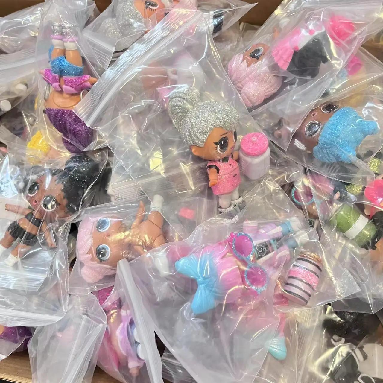 

1 Doll + 1 Clothes + 1 Shoes + 1 Baby Bottle + 1 Accessories LOL Doll Original 8cm Big Sisters Girls DIY Toys Gifts