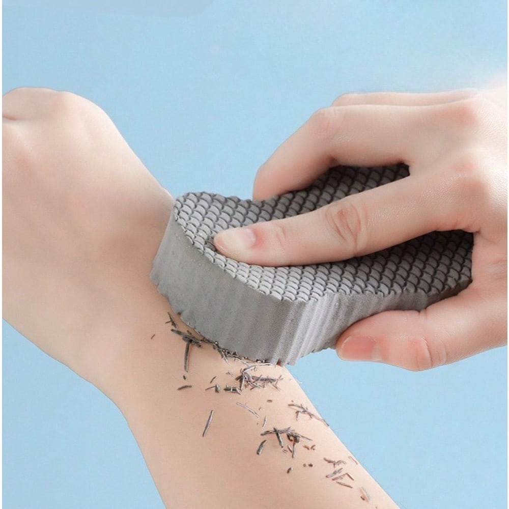 1pcs Fish Scale Pattern Three-Dimensional Bath Sponge, Painless Scrubbing Tool, Deep Cleansing Bath Sponge That Does Not Harm The Skin During Bathing