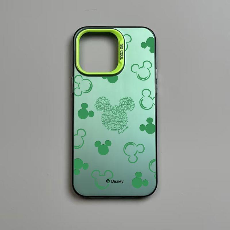 Roztomilý Avatarový Kryt s Myškou Mickey pro Apple iPhone 17 Air 16E 16 15 14 13 12 mini 11 8 7 Pro Max Plus Barevný Kryt na Telefon