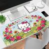 1Pc Hello Kitty Garden Gaming Mouse Pad Keyboard Desk Mat Non-slip Rubber Lock Edge Waterproof Computer Mousepad for Office Home Decor Y1245