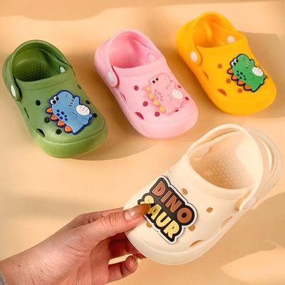 Scarpe con fori per bambini, pantofole estive da interno con cartoni animati per bambini, sandali e pantofole da bambino con fondo morbido antiscivolo per ragazze