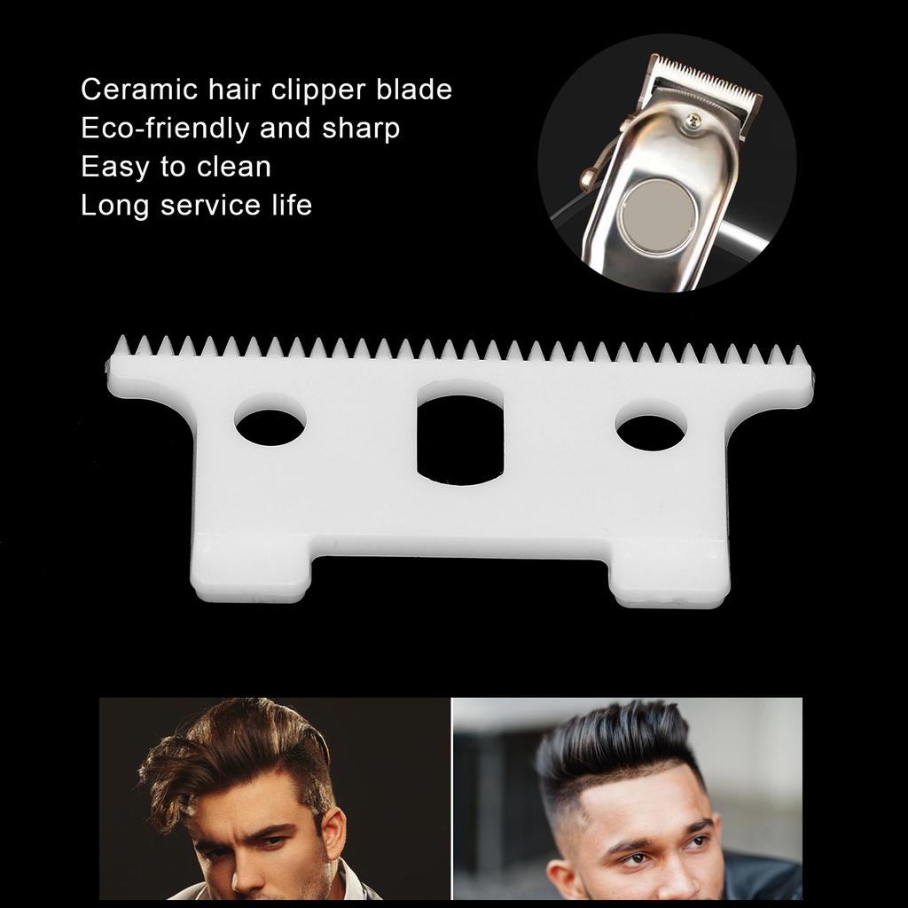 Professional Hair Clipper Blade Replacement Ceramic Blade 32 Teeth for Andis T-Outliner