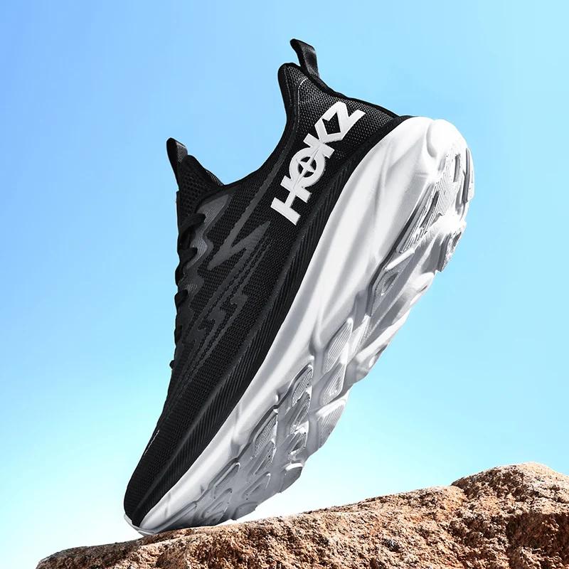 Męskie Buty do Biegania Trenerzy do Joggingu Outdoorowe Amortyzujące Buty Wyścigowe Antypoślizgowe Luksusowe Buty Oddychająca Siatka Buty dla Pary Terenowe