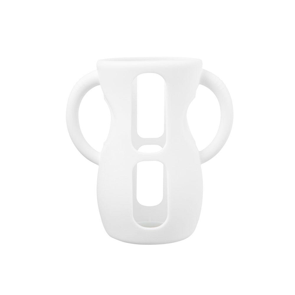 With Handle Silicone Sleeves Anti Breakage Protective Sleeves Baby Bottle Sleeves  Infant Supplies