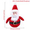Christmas Faceless Doll Gnome Ornaments LED Light Plush Knitting Crafts Pendant Decor Christmas Decorations for Home Kids Gift