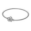 Neues 925er Silberfarbenes Seil-Kastenketten-Armband geeignet für Damen Sommer Charm-Anhänger DIY Modeschmuck