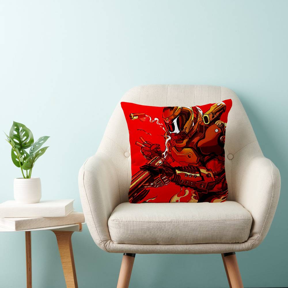 Popular Games D-Dooms Eternals Pillow Gift Home Office Decoration Bedroom Sofa Car Cushion Cover case 45x45