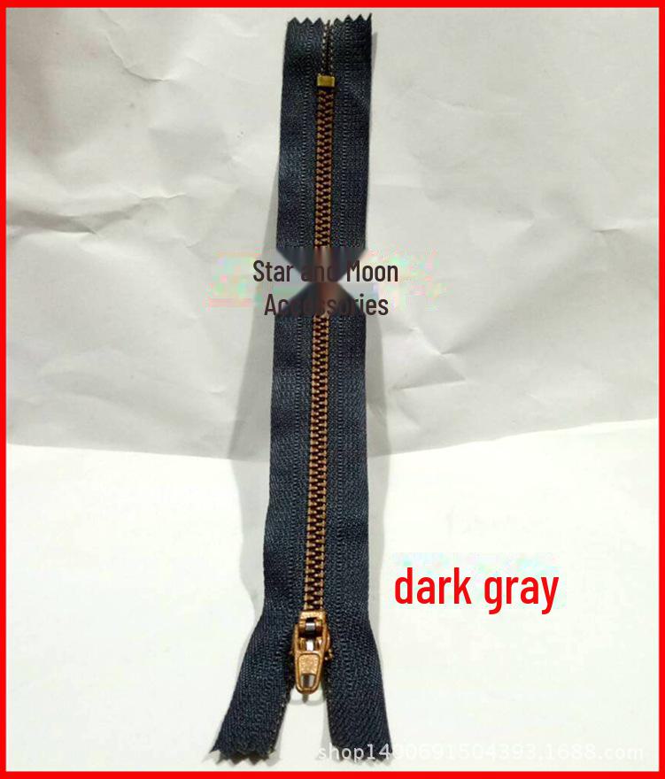 

18 см полімерна блискавка: Закритий хвіст із самофіксацією для джинсів і штанів