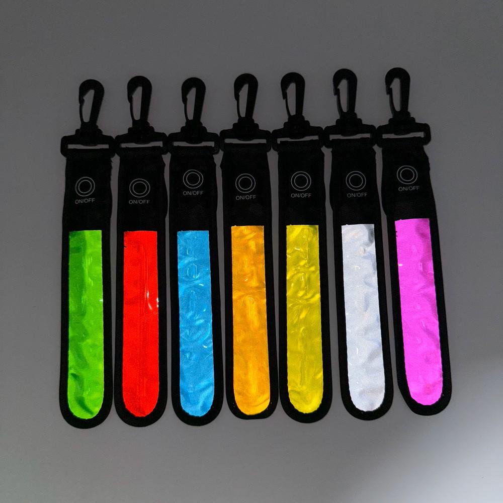 LED Flashing Signal Light for Backpacks - Outdoor Reflective Warning Pendant